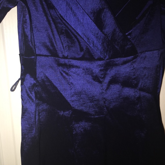 Eliza Dress Audrey Hepburn style blue - Picture 3 of 6